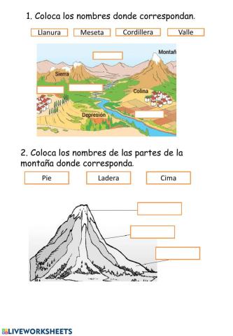 Tema 4. Nuestros paisajes