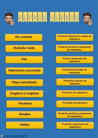 Repaso de verbos