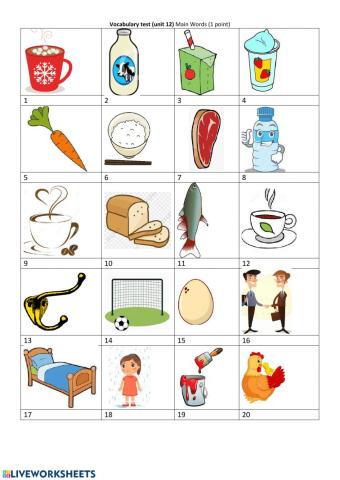 Vocabulary unit 12 Family and Friends