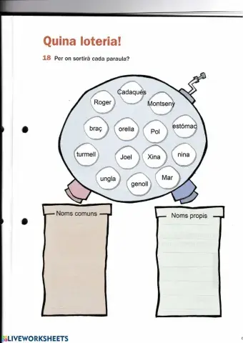 Noms propis i comuns