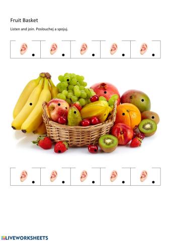 Fruit: listen and find