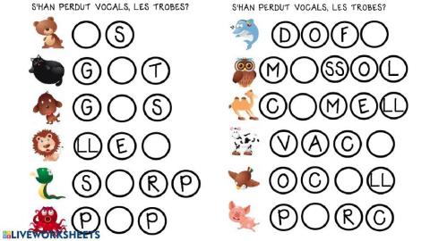 S'han perdut les vocals!!