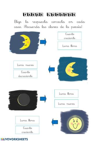 Fases lunares