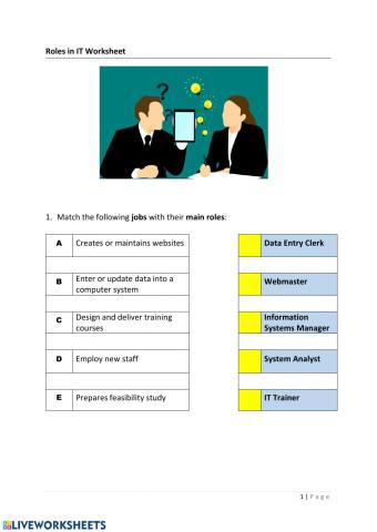 Roles in ICT