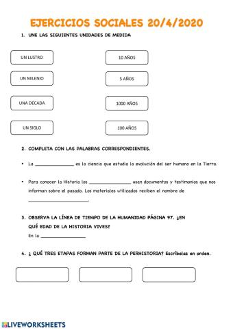 Ejercicios sociales punto 1