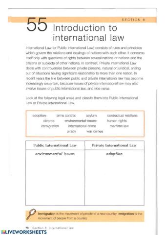 International law