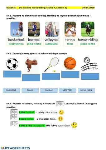 Do you like horse-riding?