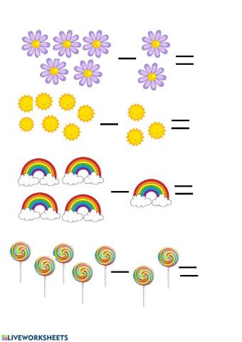 Iniciación a la resta 2