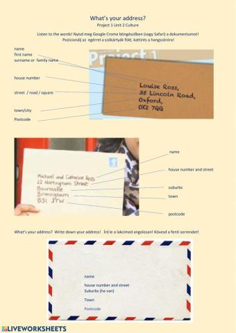 What's your address?