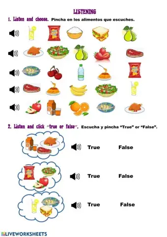 Food listening.I like