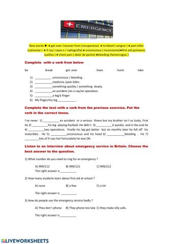 Emergency- at the doctor