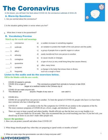 Five facts about the coronavirus