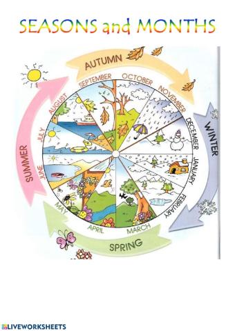 Seasons and months