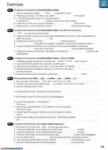 Both - either - neither