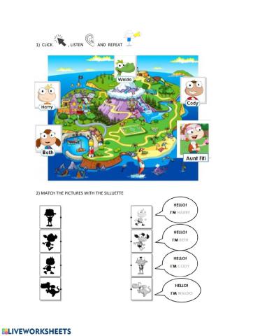 Poptropica characters