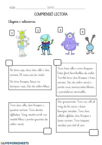 Comprensió lectora-aliens