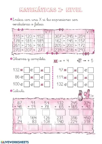 Matemáticas 2º