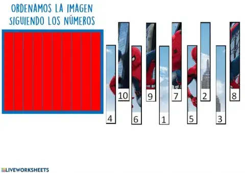 Serie numérica 1-10