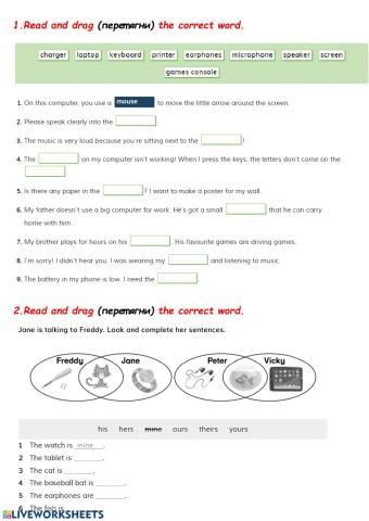 Academy stars 4 Unit 7 test part1