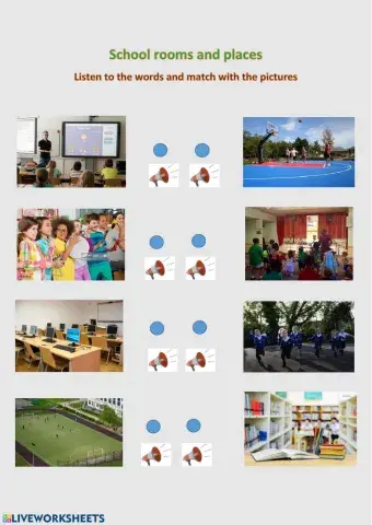 School places and rooms