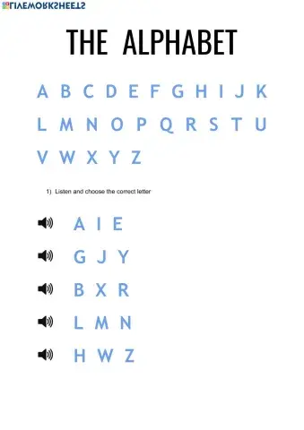 Alphabet