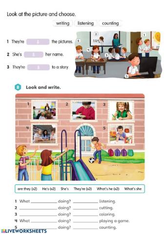 Classroom activities