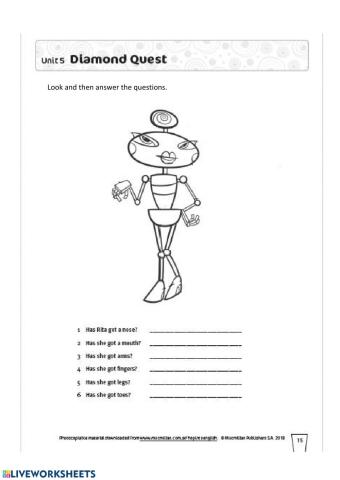 Hop into english 1 Unit 5