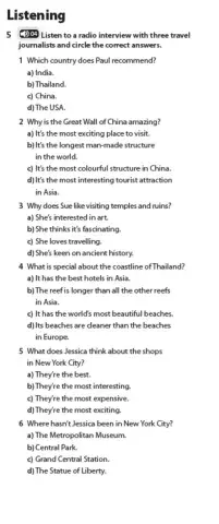 Listening esl all clear 7 unit 4