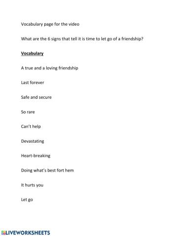 6 signs that it's time to let go of a best frien