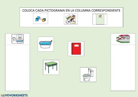 Clasificación nombres