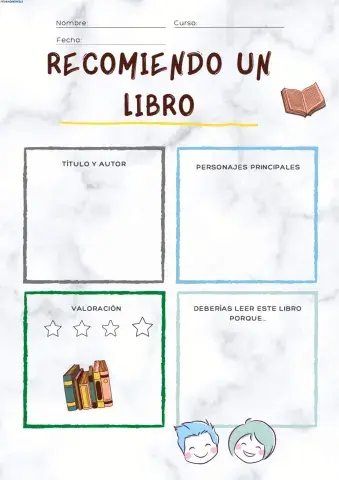 Recomiendo un libro