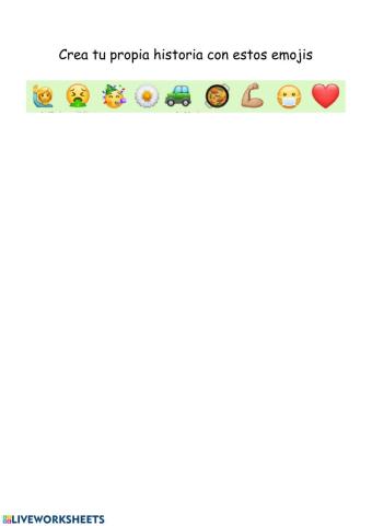 Historia con emojis