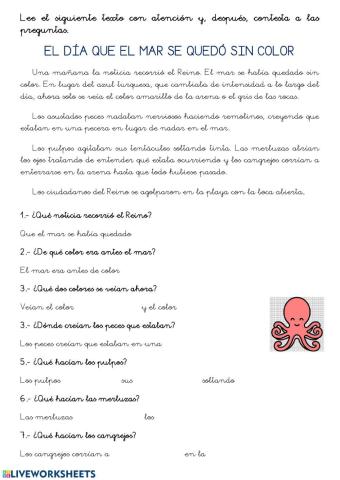 El día que el mar se quedó sin color