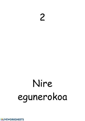 Nire egunerokoa