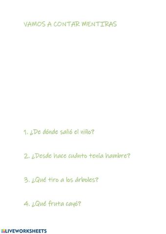 Vamos a contar mentiras 1
