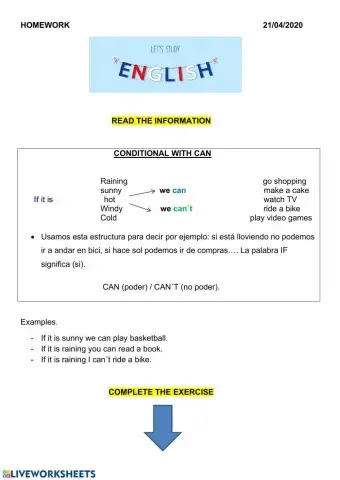 Conditional with CAN