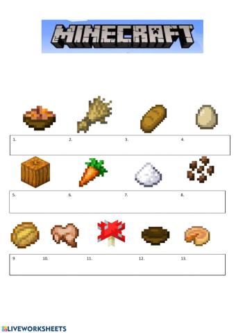 Minecraft Food
