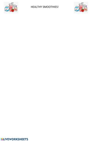 Kinder - Healthy Smoothies