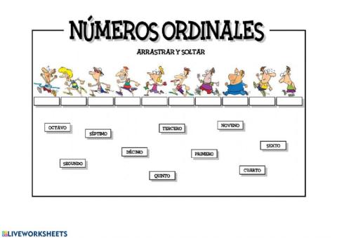 Números ordinales