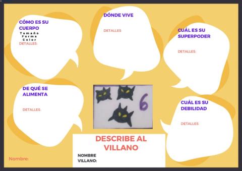 Descripción villanos