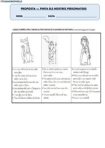 Activitat 14 Sant Jordi