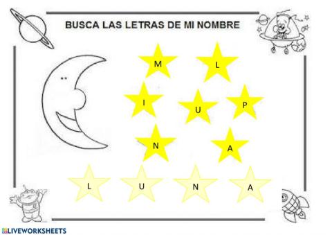 Buscar letras luna