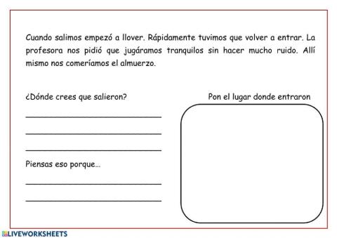 ¿Dónde hemos salido?