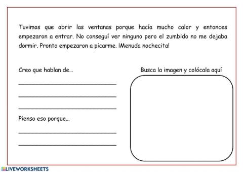 ¿Qué me ha picado?