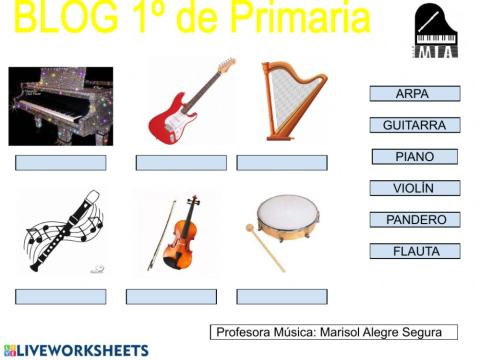 BLOG 1º de Primaria-Ficha 1