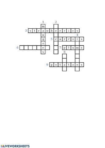 Half a crossword