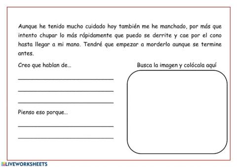 ¿Qué estoy comiendo?