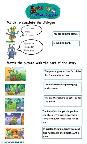 The Ant and the Grasshoper