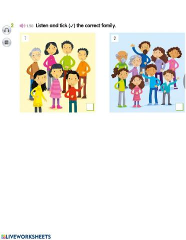 Family listen and circle