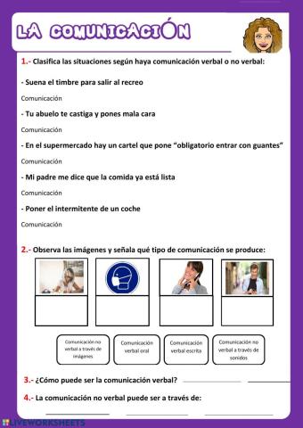 La comunicación